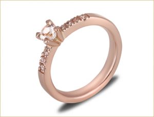 verenicko prstenje verenicki prsten roze zlato